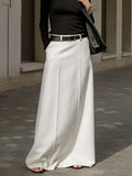 Ingrid | H-Line Solid Color Skirt