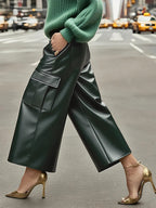 Iona | High Waist Wide Leg Split-Joint Pants