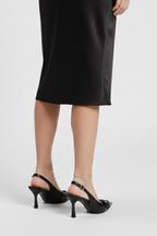 Jemma | Crisscross Strap Block Heel Ankle Sandals
