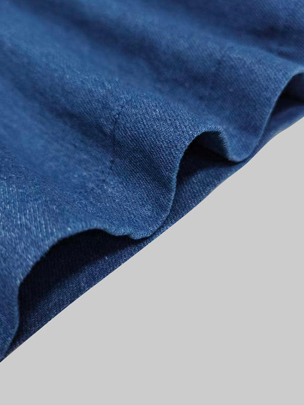 Juliana | Loose Fit Wide Leg Pleated Jean Pants