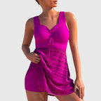Kara | Modest Fit Two-Piece Swim Skirt Set
