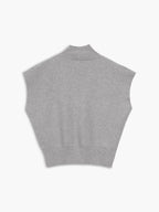 Katya | Slim Fit Mock Neck Short Sleeve Top