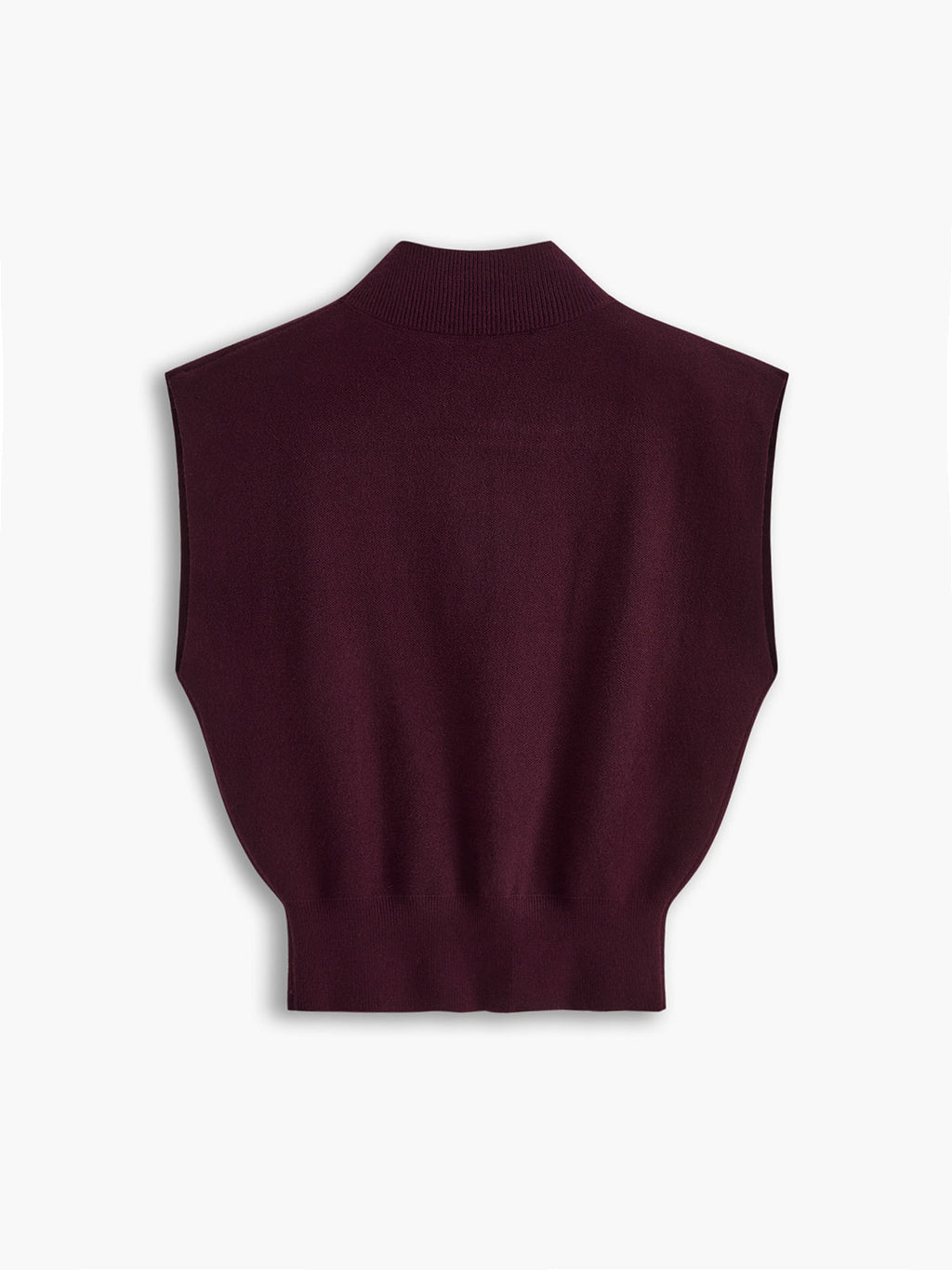 Katya | Slim Fit Mock Neck Short Sleeve Top