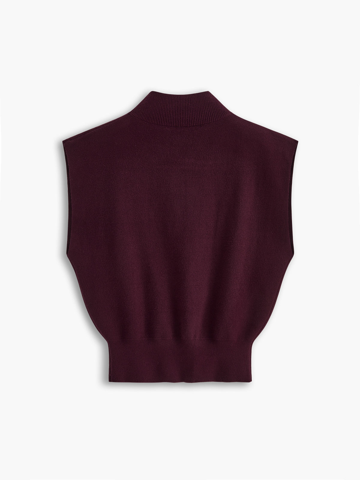 Katya | Slim Fit Mock Neck Short Sleeve Top