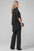 Klara | Off-Shoulder Flowing Wide-Leg Jumpsuit