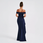 Leia | Off-Shoulder Split Maxi Dress