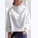 Leila | Relaxed Fit High Neck Top