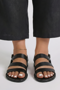 Liliana | Modern Flat Back-Strap Sandals