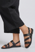 Liliana | Modern Flat Back-Strap Sandals
