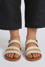 Liliana | Modern Flat Back-Strap Sandals