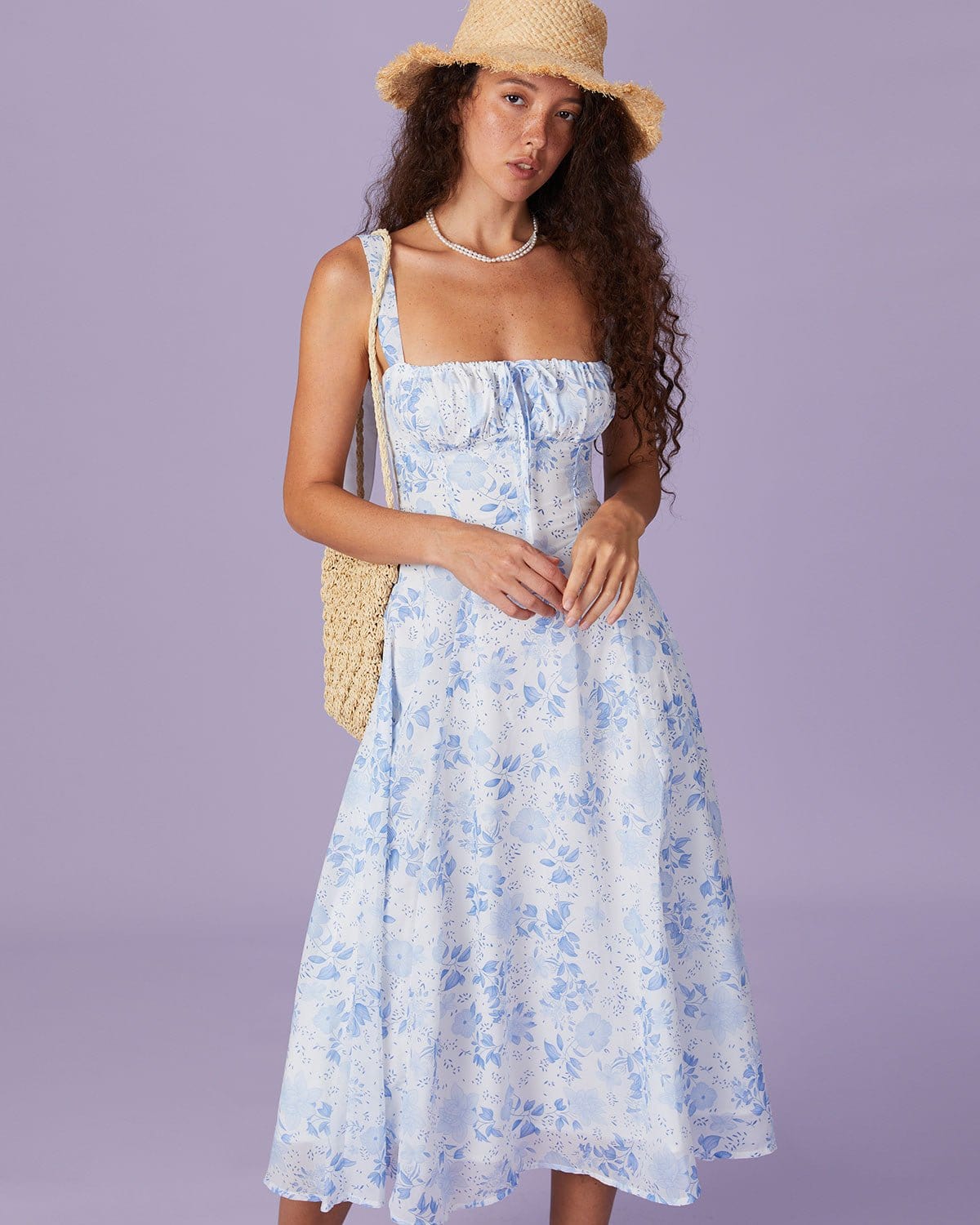 Lorelei | Ruched Fit Sleeveless Summer Dress