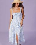 Lorelei | Ruched Fit Sleeveless Summer Dress