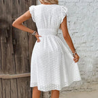 Lucia | Flared A-Line V-Neck Summer Dress