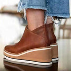 Lucille | Sleek Waterproof Side-Zip Boots