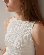 Madeleine | Textured Cami Wedding Guest Midi Dress