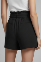 Mariana | Relaxed Fit Tie Waist Shorts With Pockets