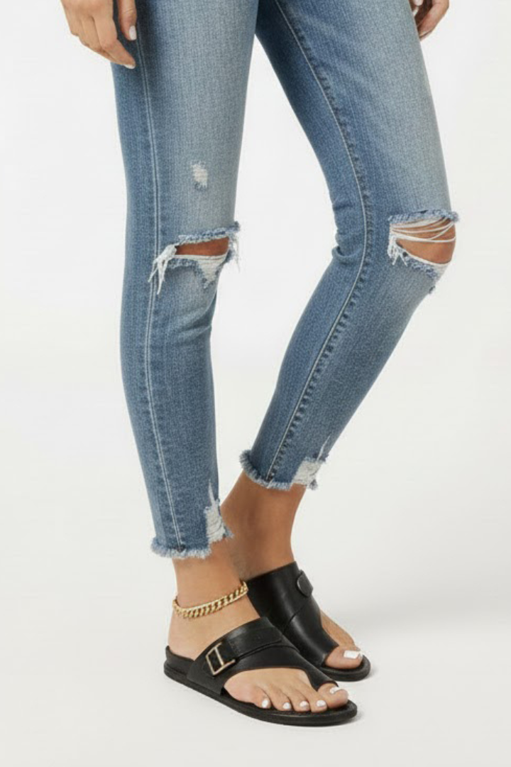 Marie | Open Toe Buckle Strap Sandals