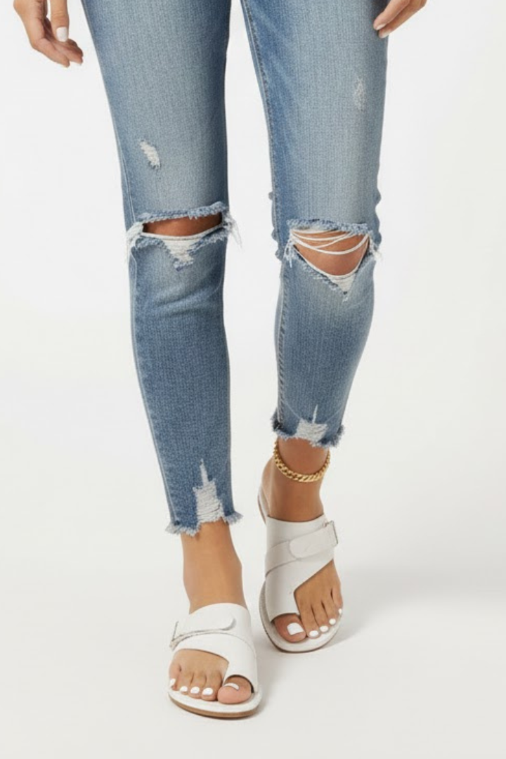 Marie | Open Toe Buckle Strap Sandals