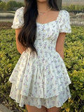 Marlene | Sweetheart Neckline Corset Mini Dress