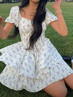 Marlene | Sweetheart Neckline Corset Mini Dress