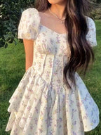 Marlene | Sweetheart Neckline Corset Mini Dress