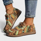 Michaela | Cushioned Support Low-Top Sneakers