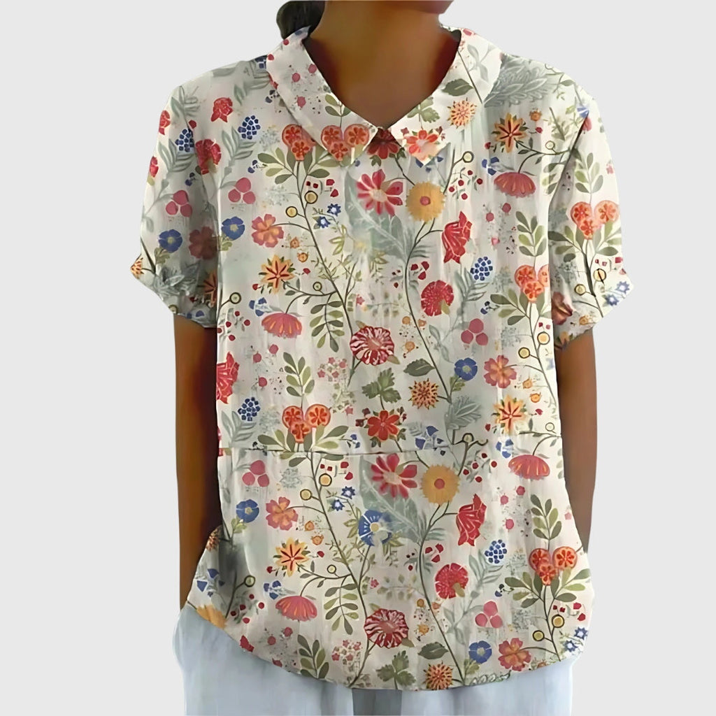 Milana | Relaxed Fit Floral Blouse