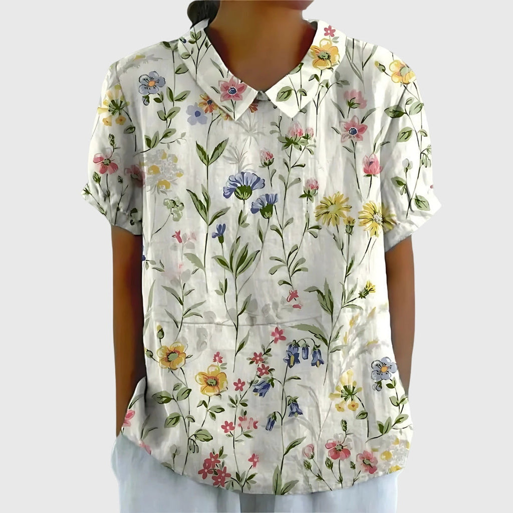 Milana | Relaxed Fit Floral Blouse