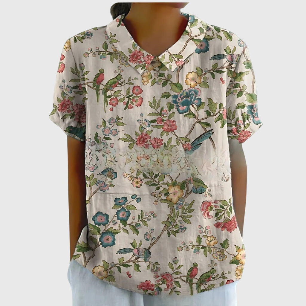Milana | Relaxed Fit Floral Blouse