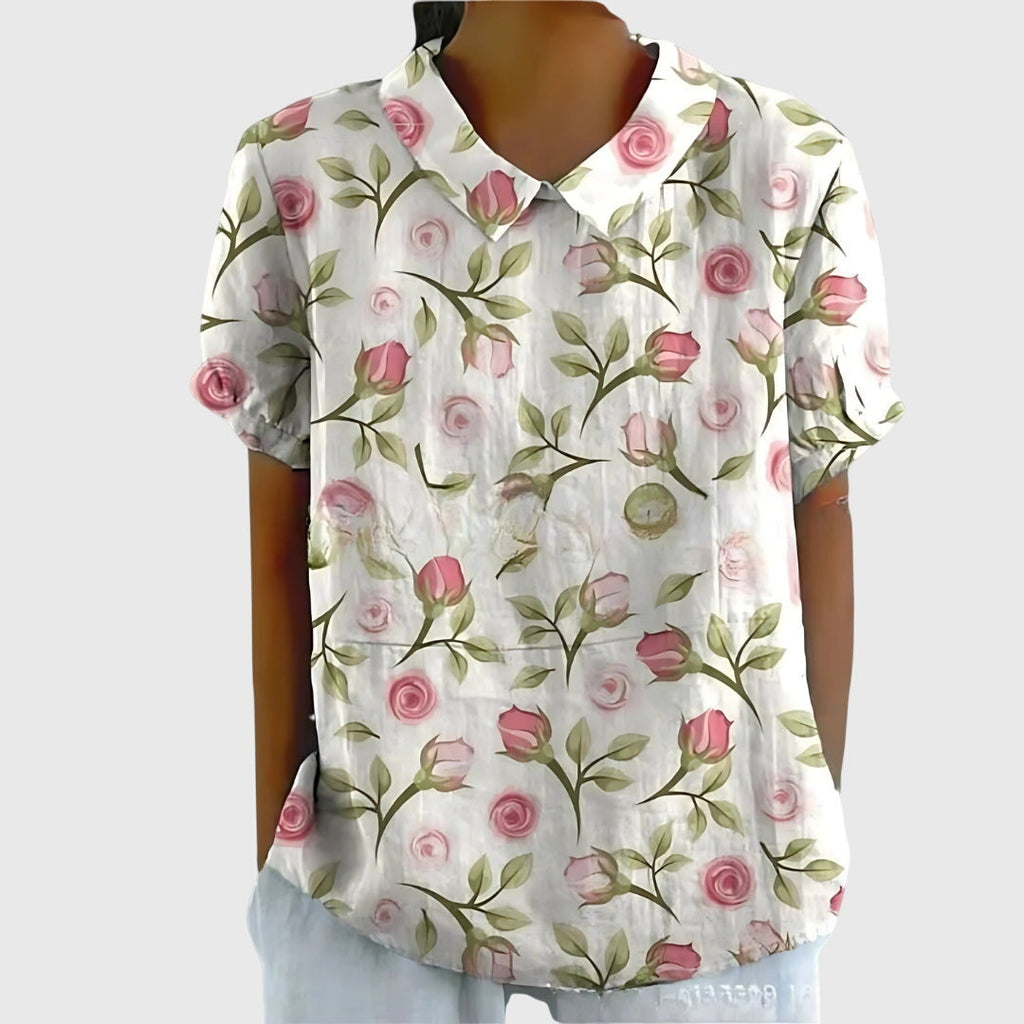 Milana | Relaxed Fit Floral Blouse