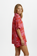 Millicent | Relaxed Fit Printed Two-Piece Shorts Set