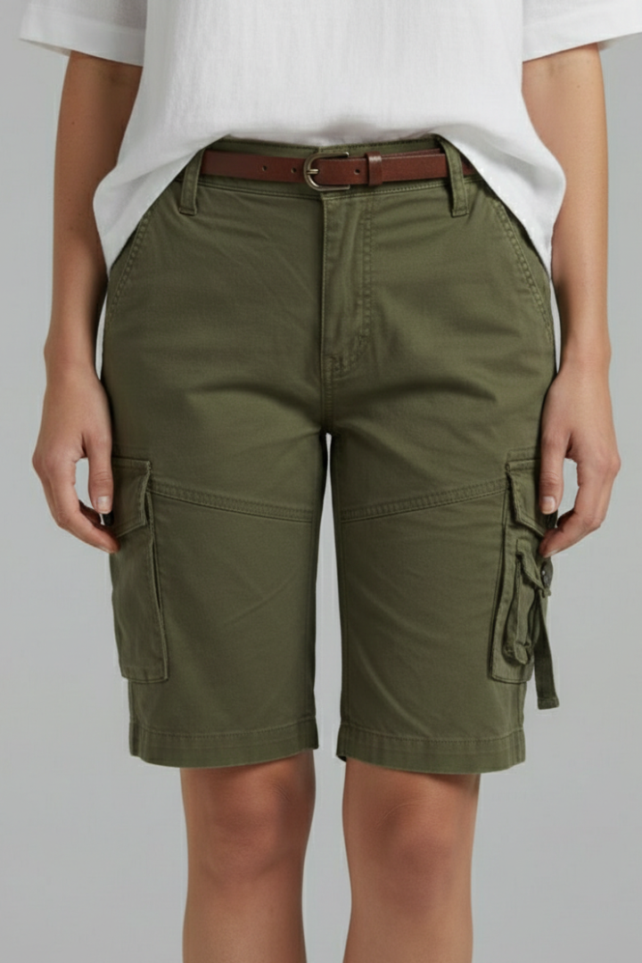 Minerva | Relaxed Fit Utility Pocket Cargo Shorts