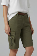 Minerva | Relaxed Fit Utility Pocket Cargo Shorts