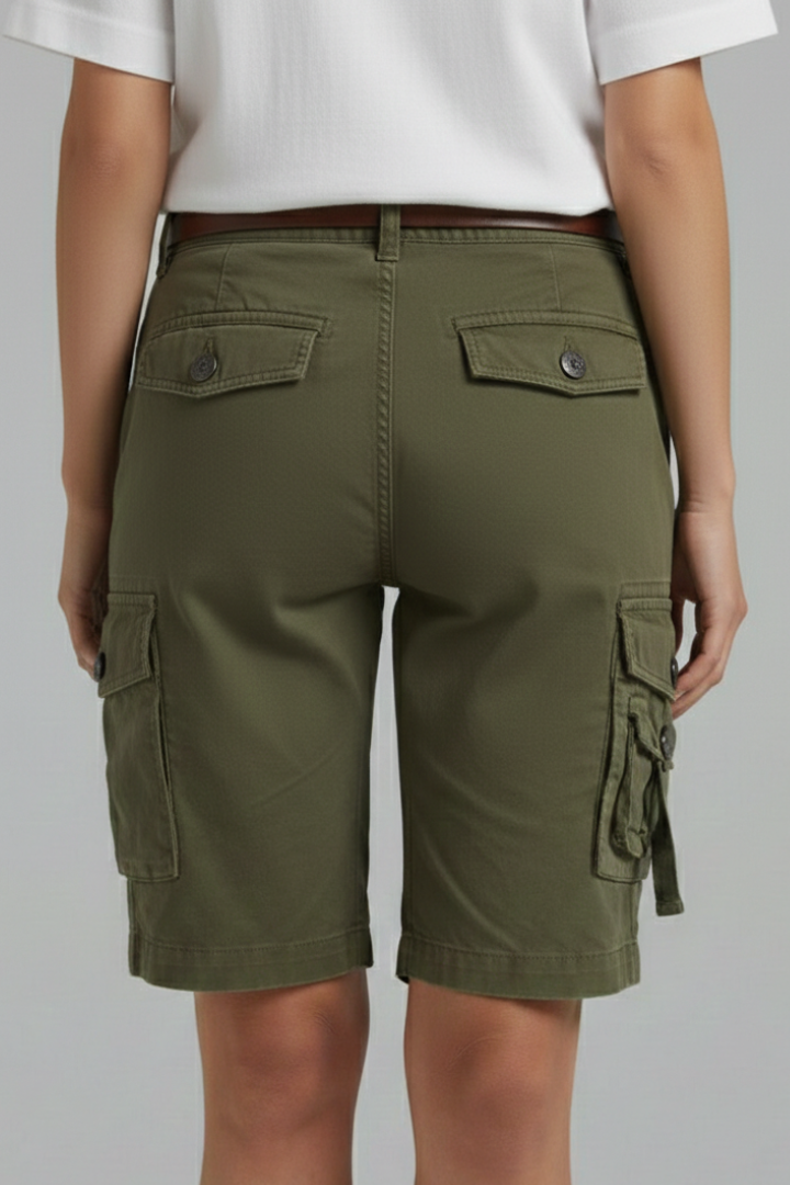 Minerva | Relaxed Fit Utility Pocket Cargo Shorts