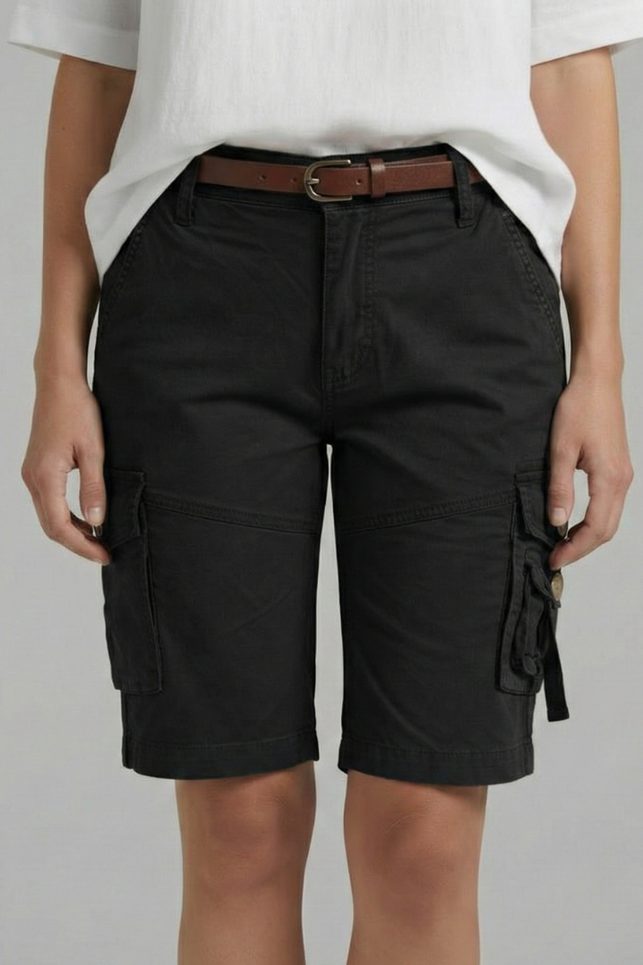 Minerva | Relaxed Fit Utility Pocket Cargo Shorts