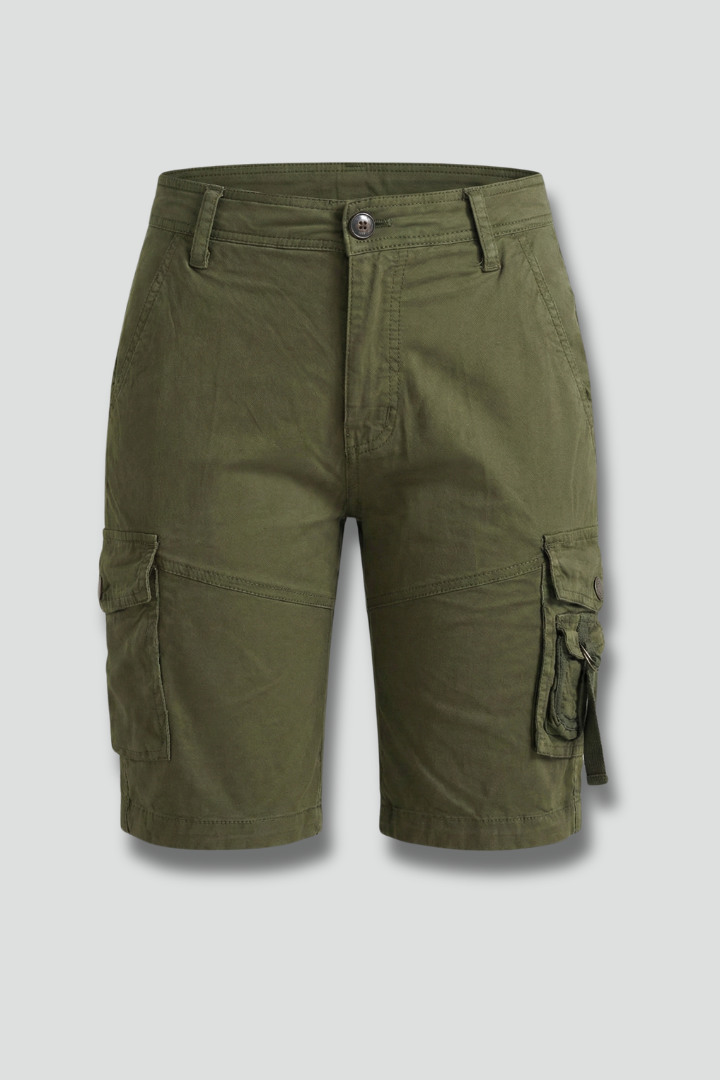 Minerva | Relaxed Fit Utility Pocket Cargo Shorts
