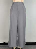 Miriam | Loose Fit Wide Leg Ninth Length Pants