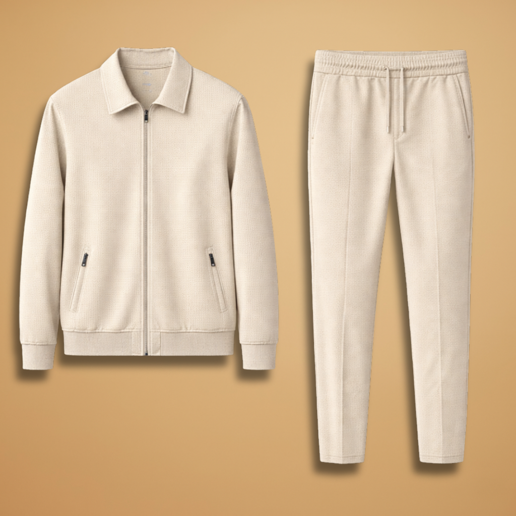 Nash | Casual Fit Zip Jacket Two-Piece Set