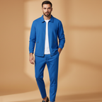 Nash | Casual Fit Zip Jacket Two-Piece Set