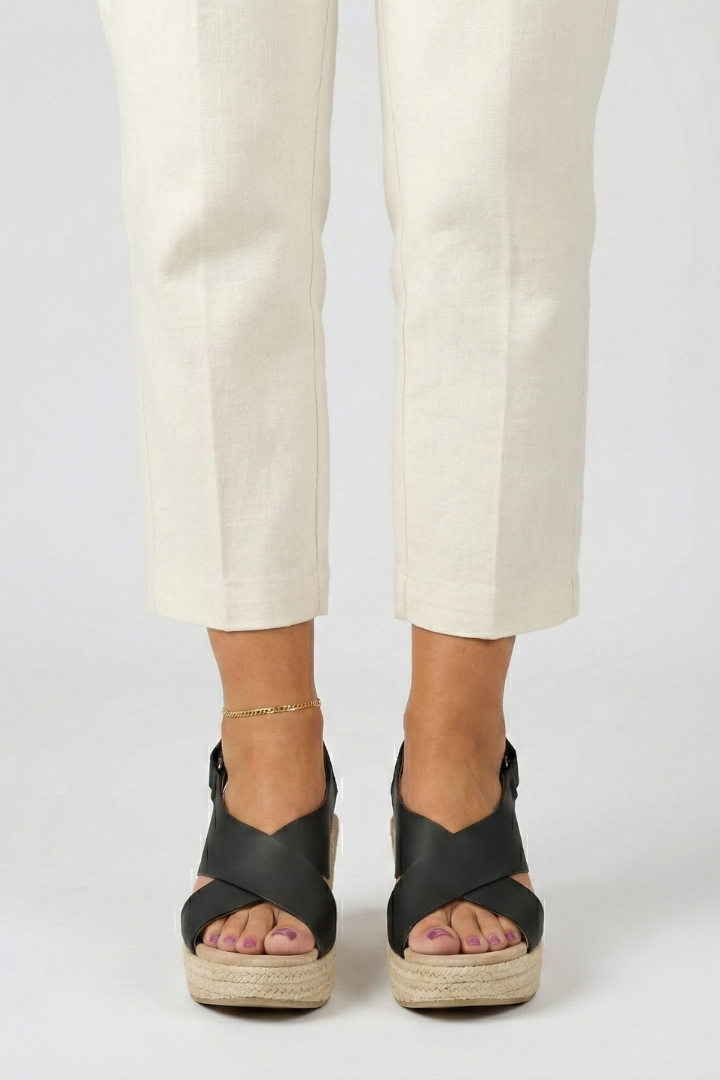 Opal | Wedge Crossover Slingback Sandals