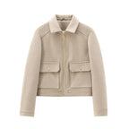 Orla | Cropped Zip-Up Bomber Jacket