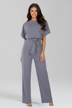 Philippa | Tie-Belt Wide-Leg Jumpsuit