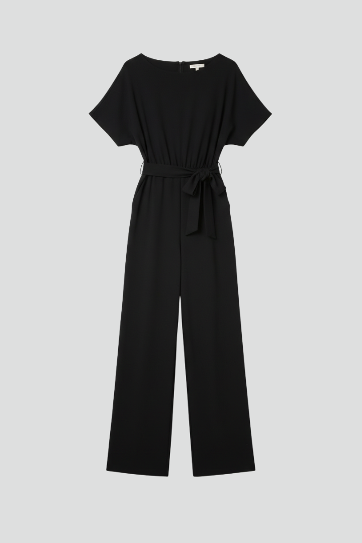 Philippa | Tie-Belt Wide-Leg Jumpsuit