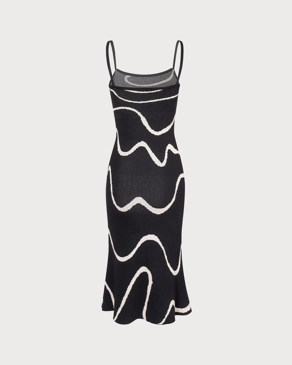 Phoebe | Sleeveless Bodycon Midi Dress with Mermaid Hem