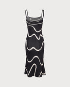 Phoebe | Sleeveless Bodycon Midi Dress with Mermaid Hem