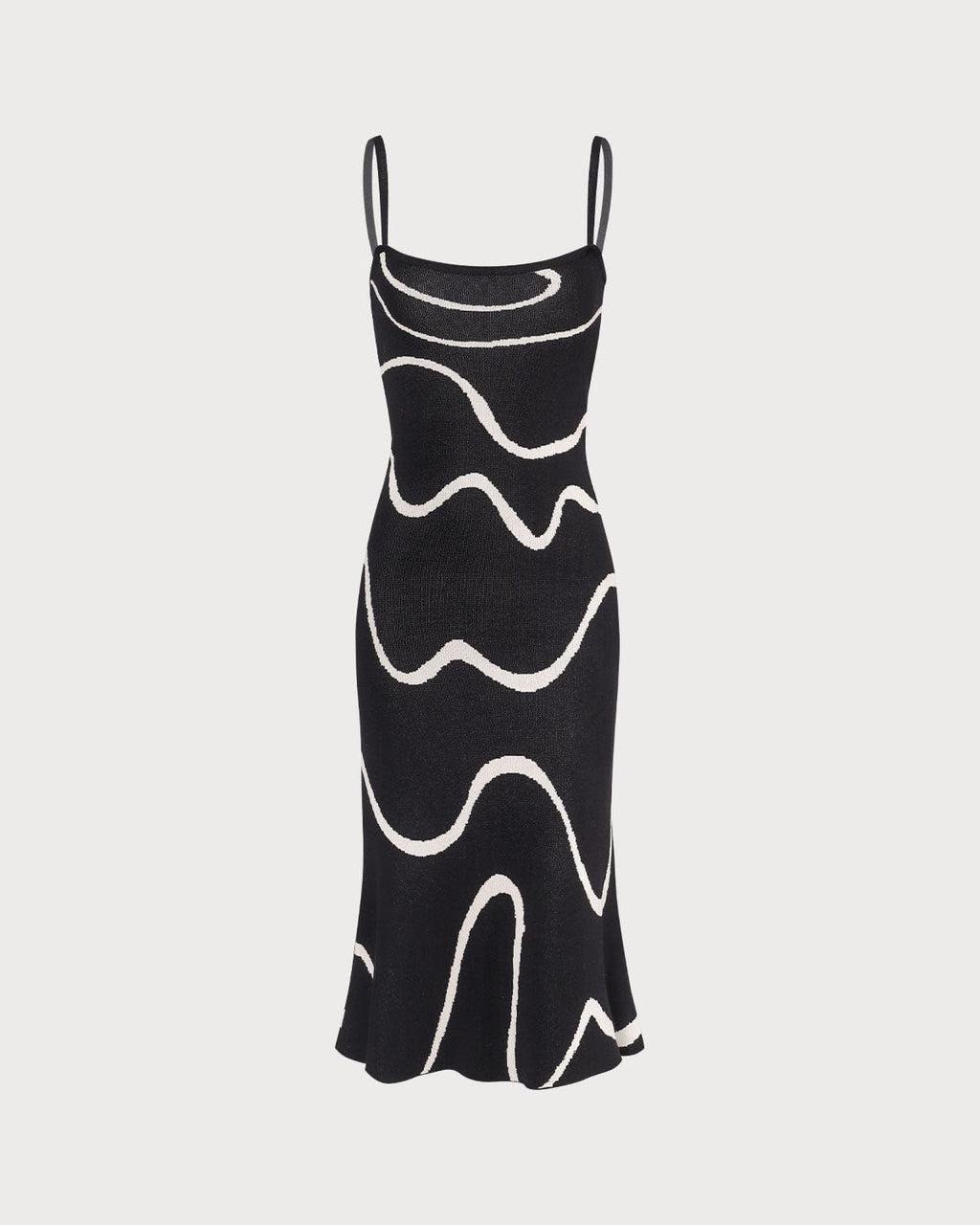 Phoebe | Sleeveless Bodycon Midi Dress with Mermaid Hem
