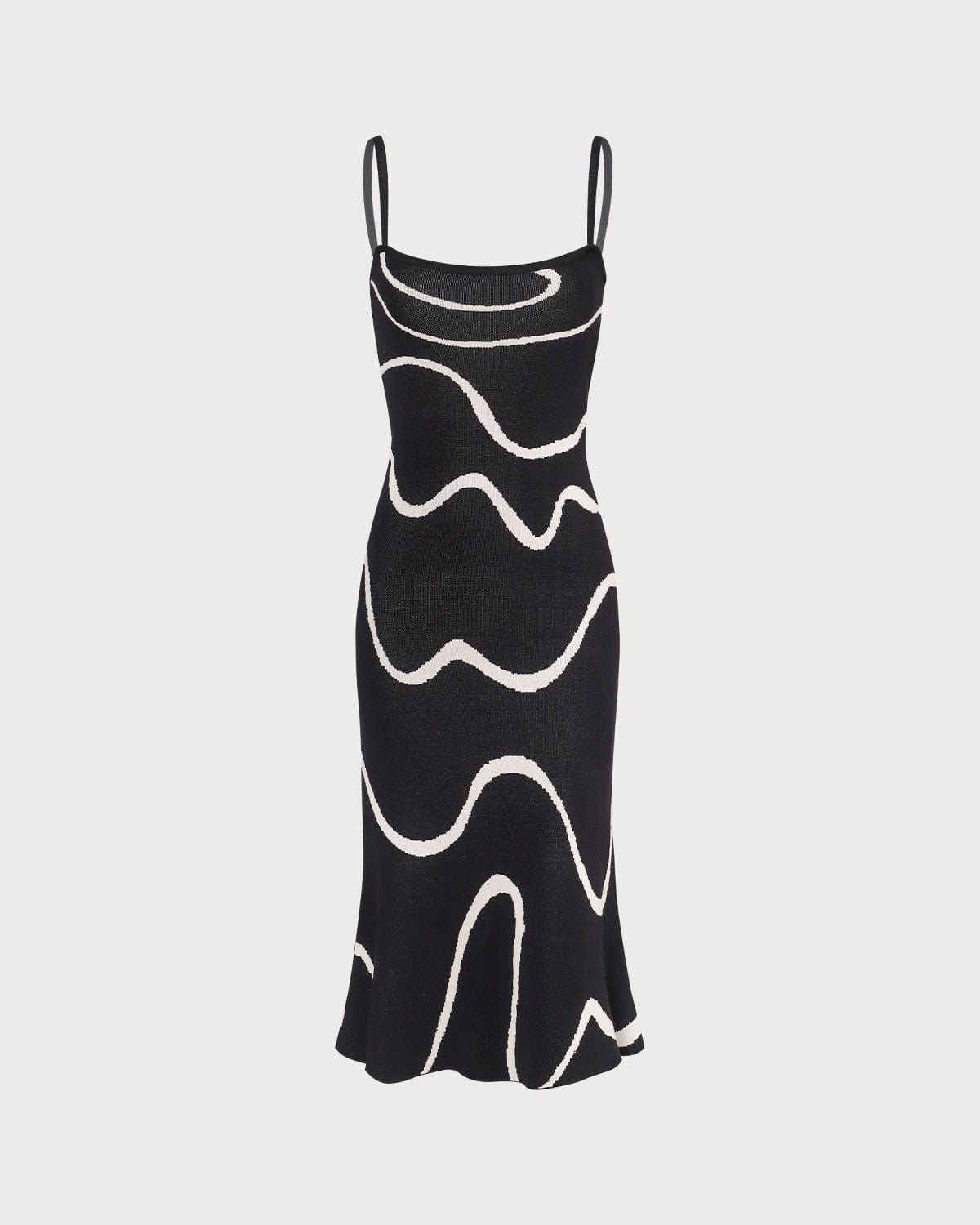 Phoebe | Sleeveless Bodycon Midi Dress with Mermaid Hem