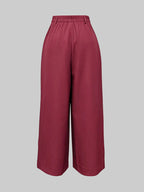 Reese | Loose Fit Wide Leg Ninth Length Pants