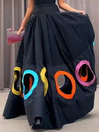 Rowena | Sleeveless Pleated Hollow Split Maxi Dress