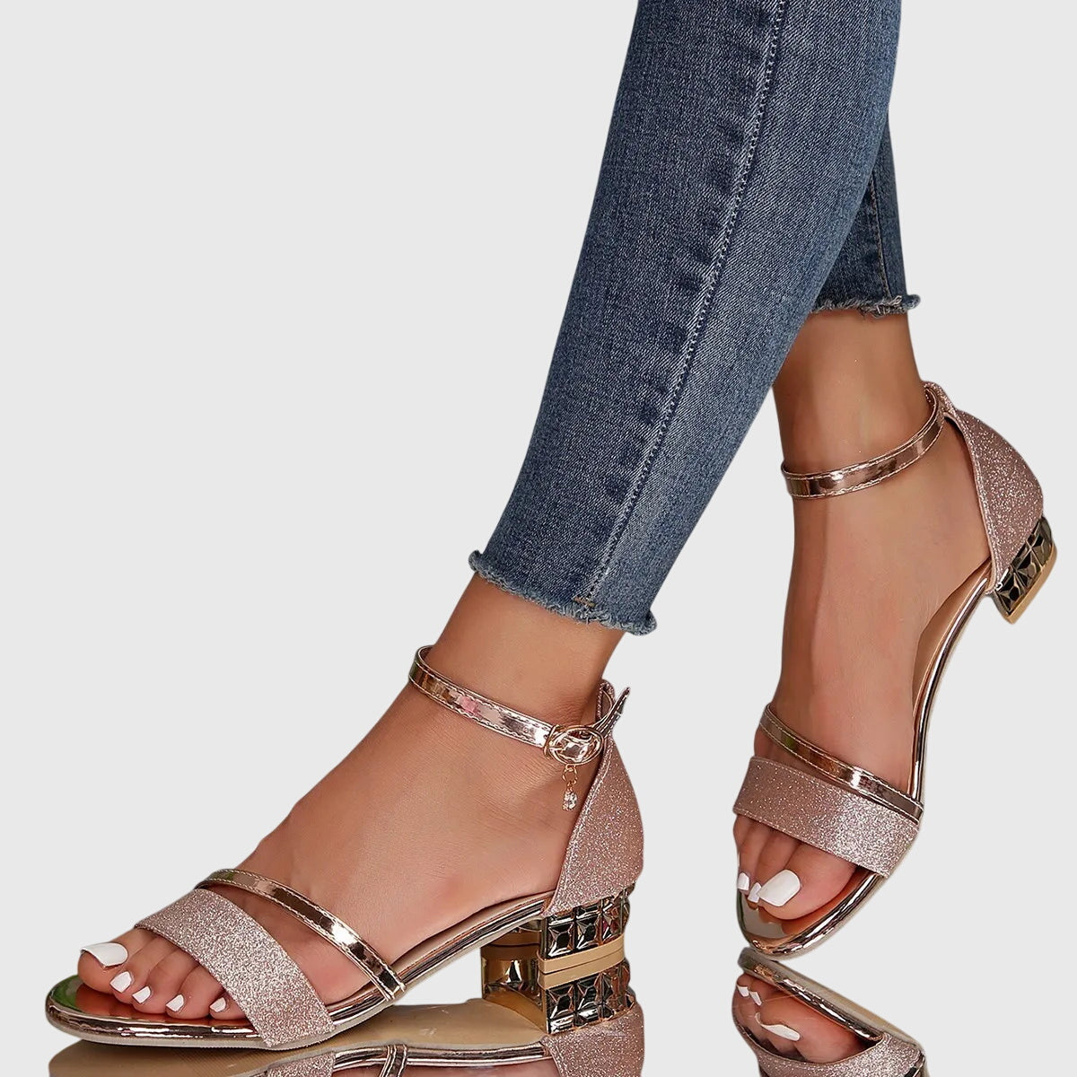 Rylan | Supportive Fit Orthopedic Heeled Sandals